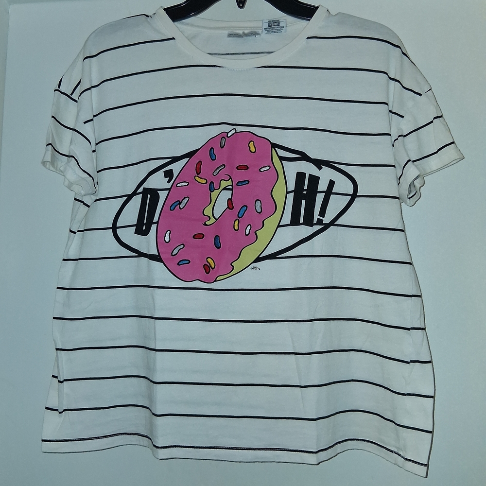 Rare! Zara & Fox The Simpsons Classic Homer D'Oh Sprinkle Donut